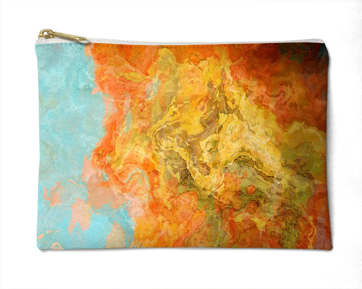 Makeup Bag, Electric Illusion