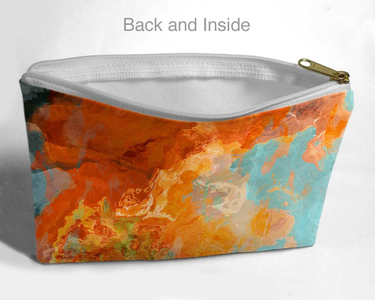 Makeup Bag, Electric Illusion