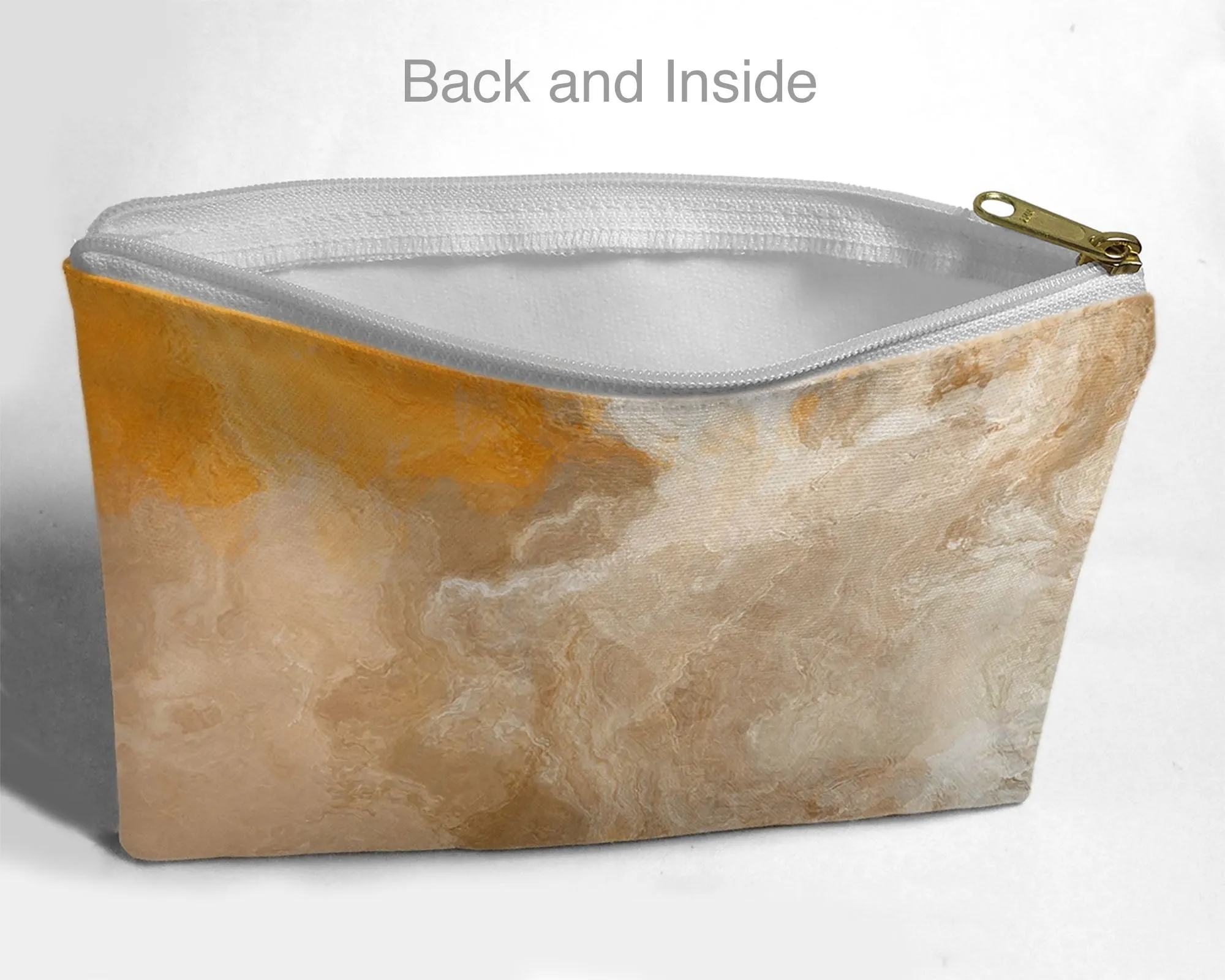 Makeup Bag, Evening Gold