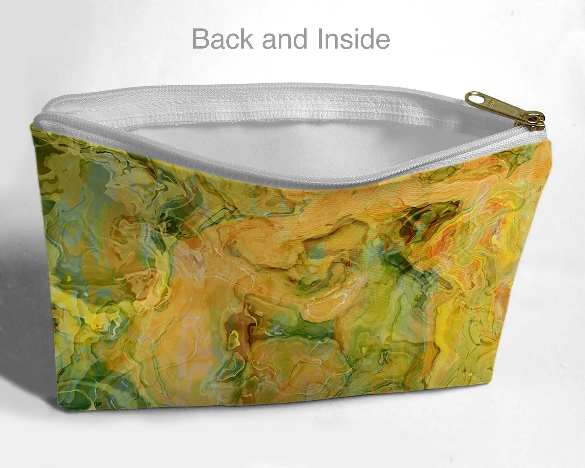 Makeup Bag, Peach Grove