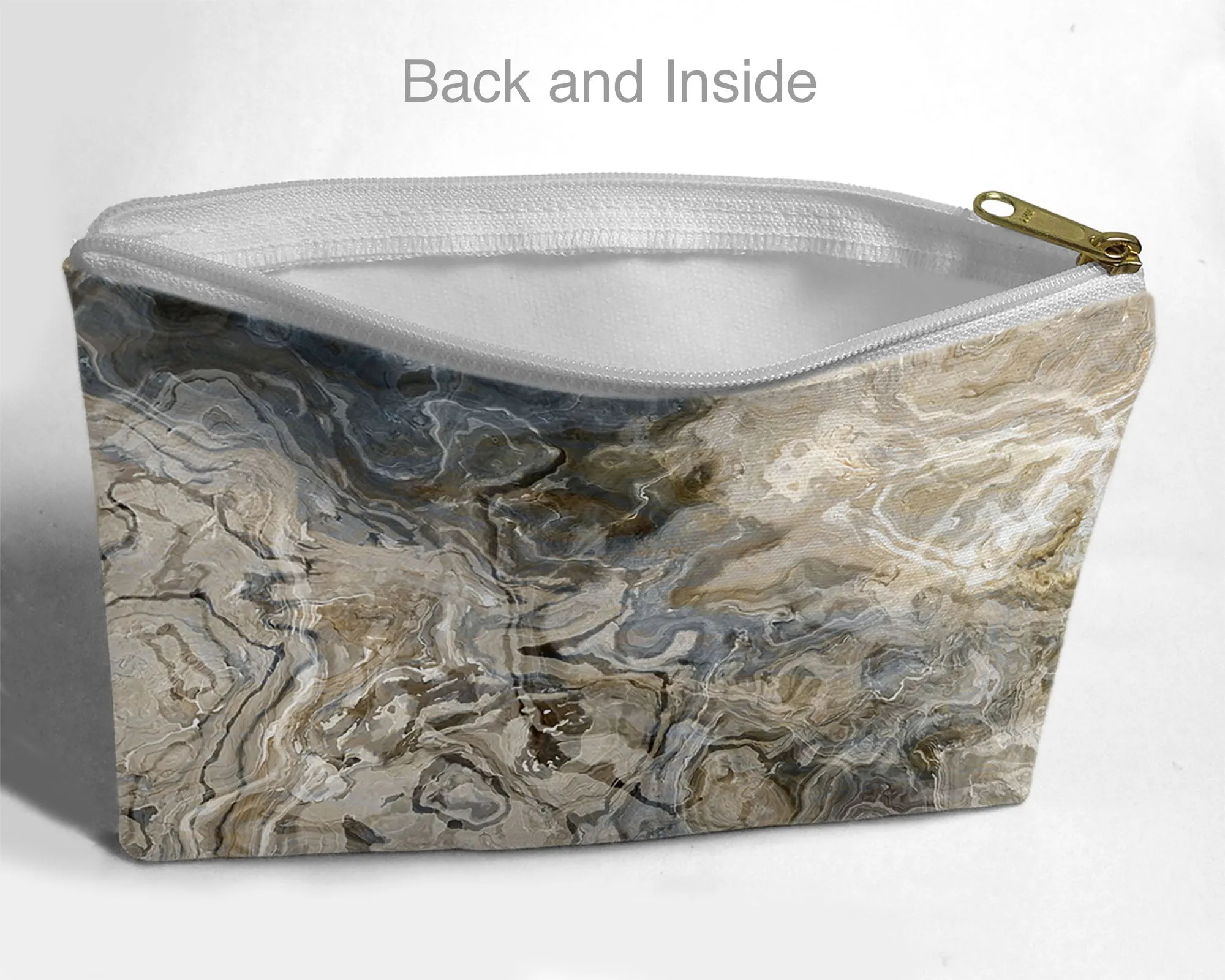 Makeup Bag, Stone Poem