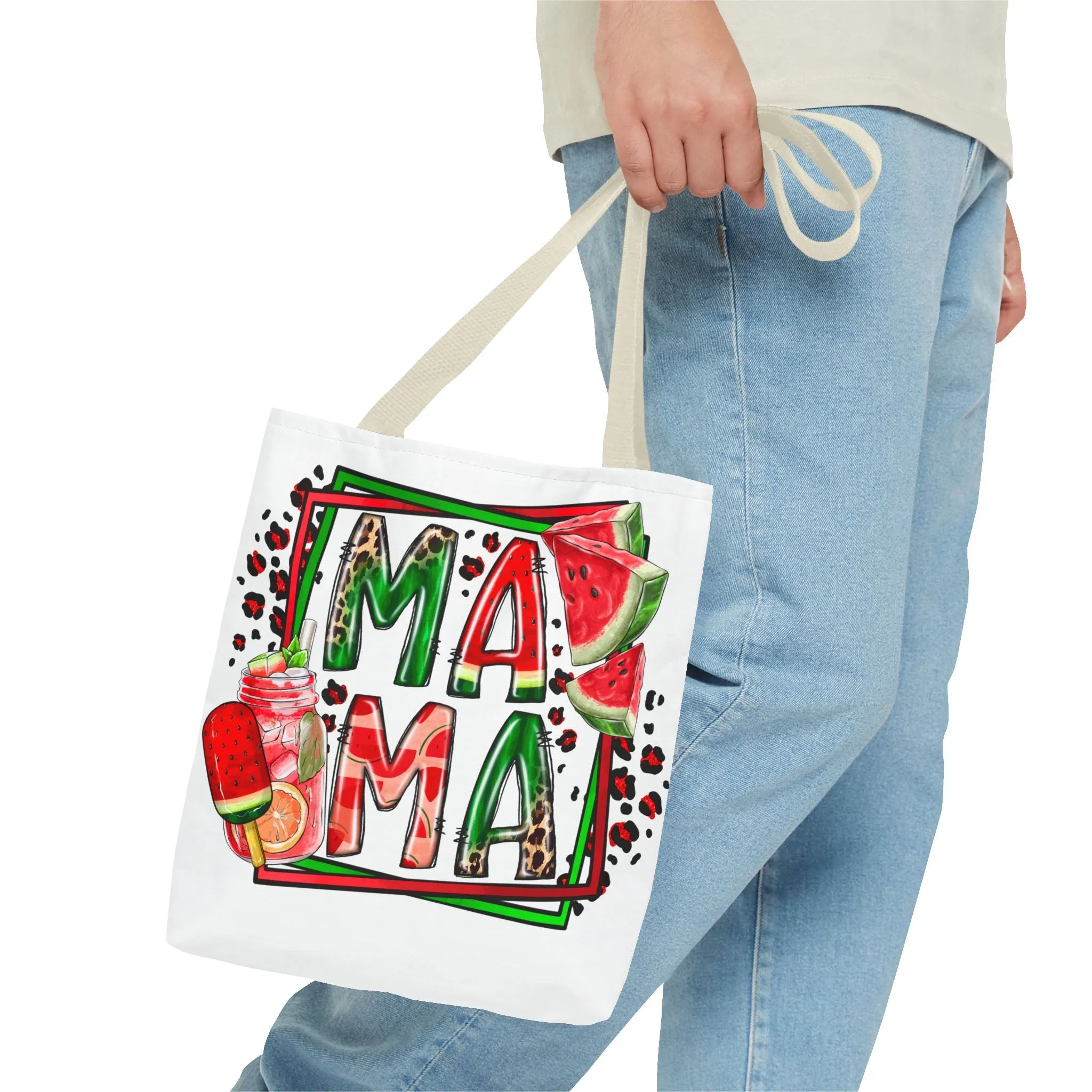 Mama Watermelon Tote Bag