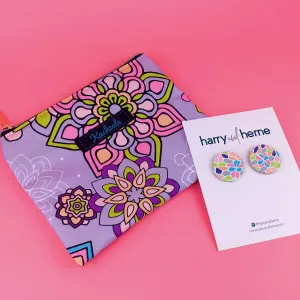 Mandala Magnifica Mauve Gift Set. Exclusive Design. (Style 2)