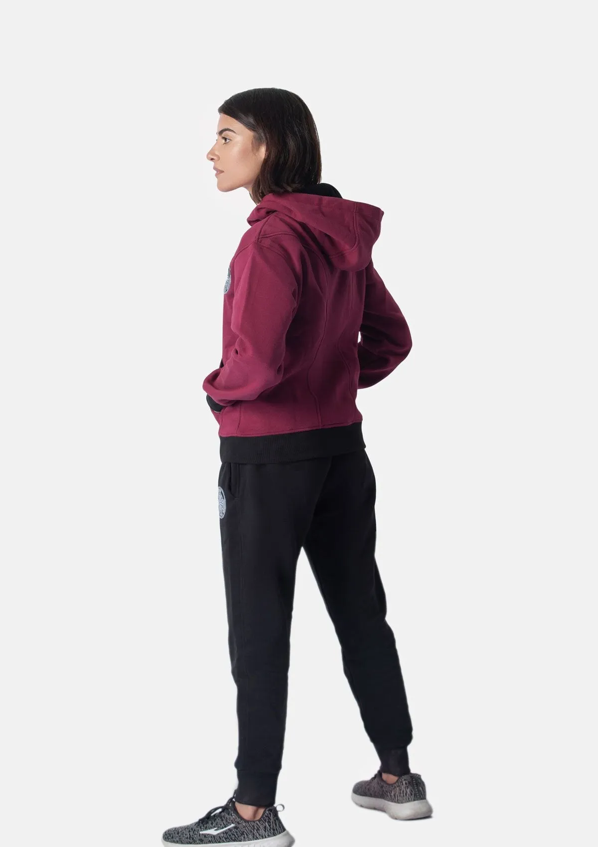Maroon Water Repellent Hoodie