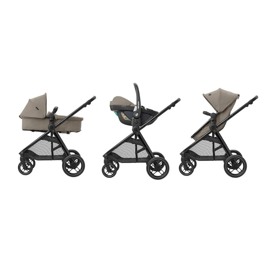 MAXI COSI Zelia3 Luxe Stroller - Twillic Truffle