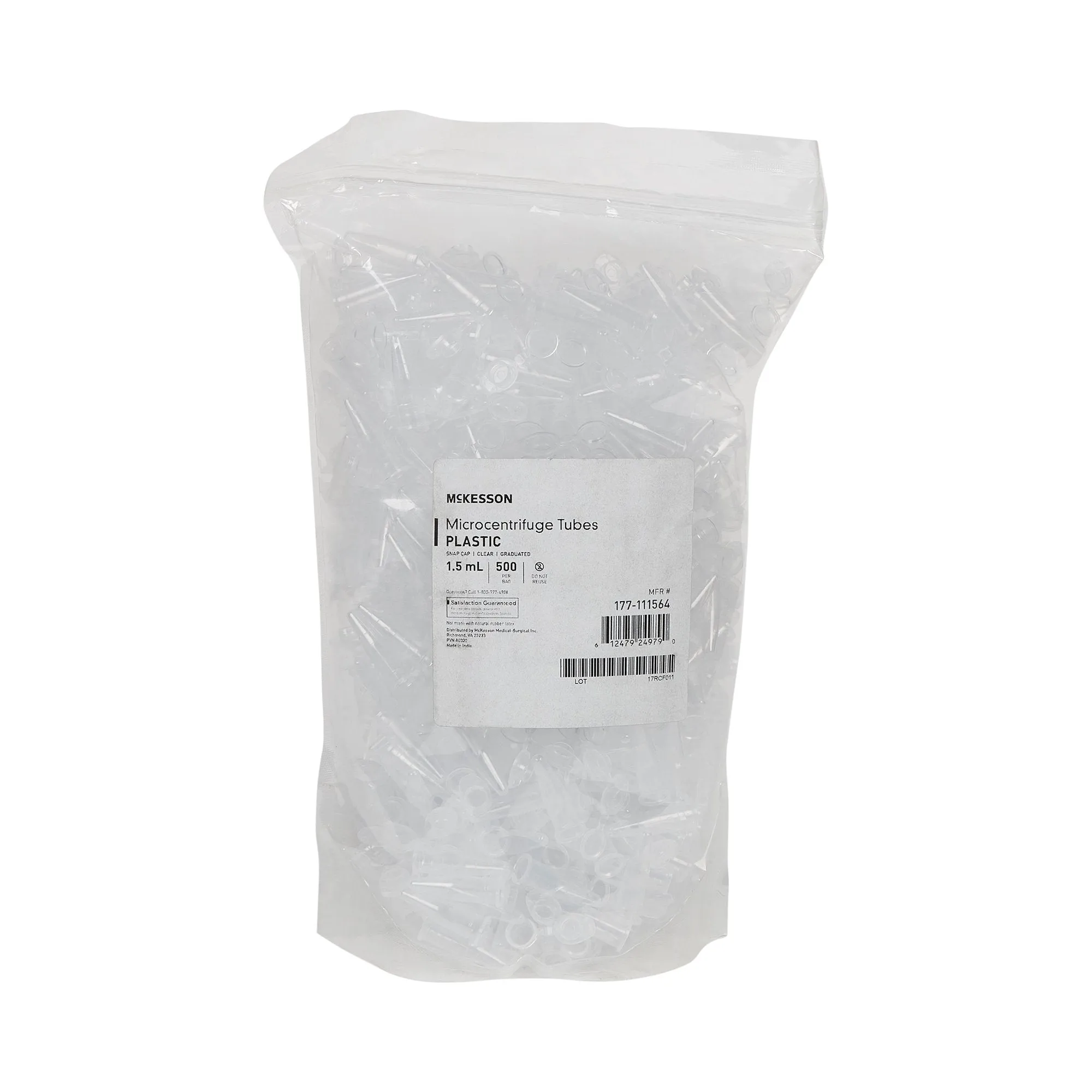 McKesson Conical Bottom Microcentrifuge Tube, 1.5 mL