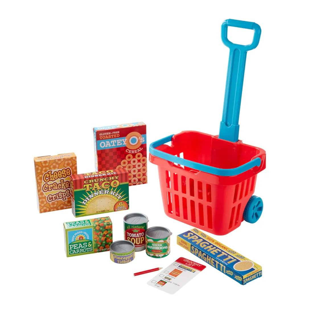 Melissa & Doug Fill & Roll Grocery Basket