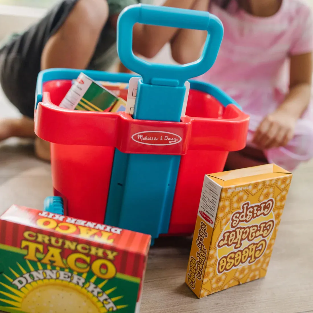 Melissa & Doug Fill & Roll Grocery Basket
