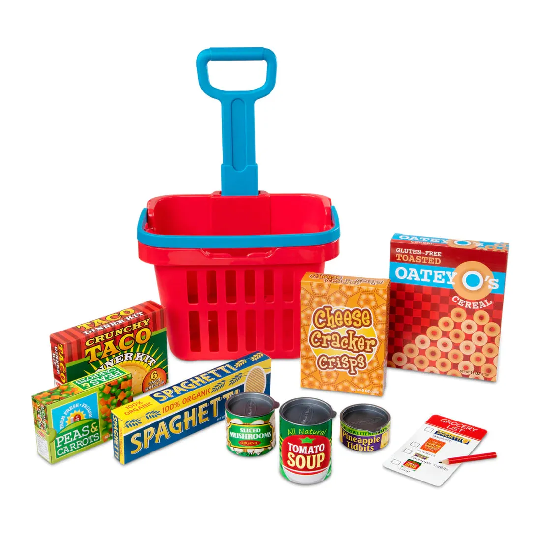 Melissa & Doug Fill & Roll Grocery Basket