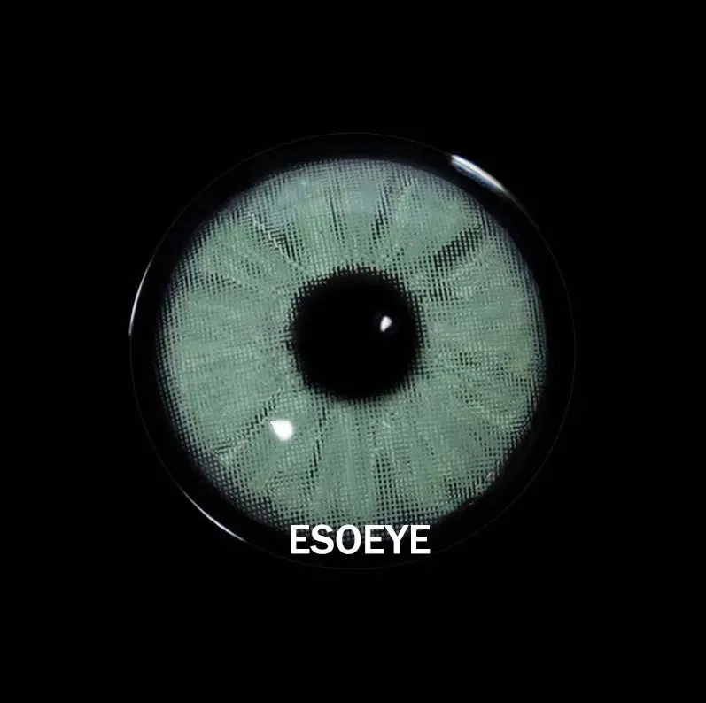 Meta Green Colored Contact Lenses Yearly
