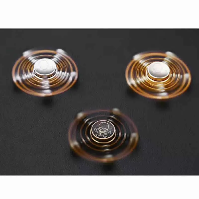 Metal Skull Fidget Spinner