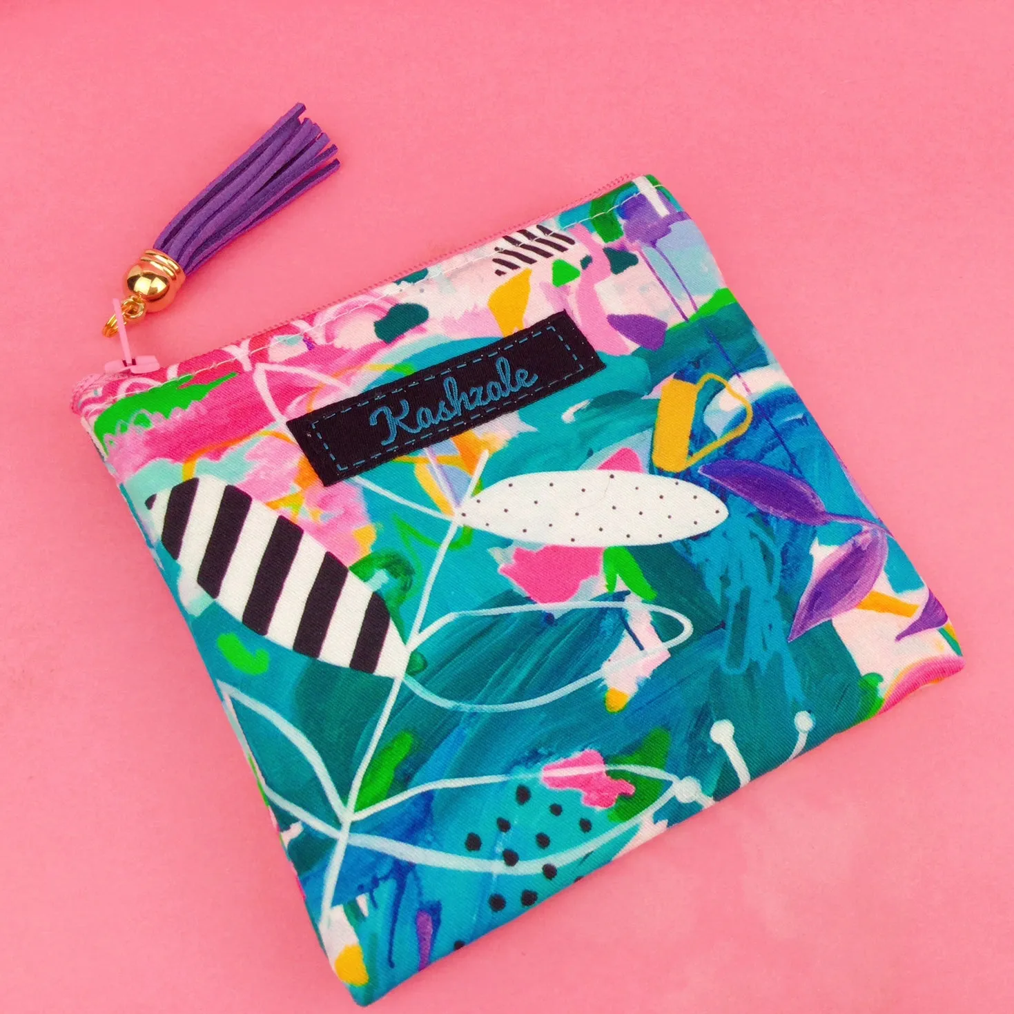 Mighty Jungle Coin Purse by Deb McNaughton