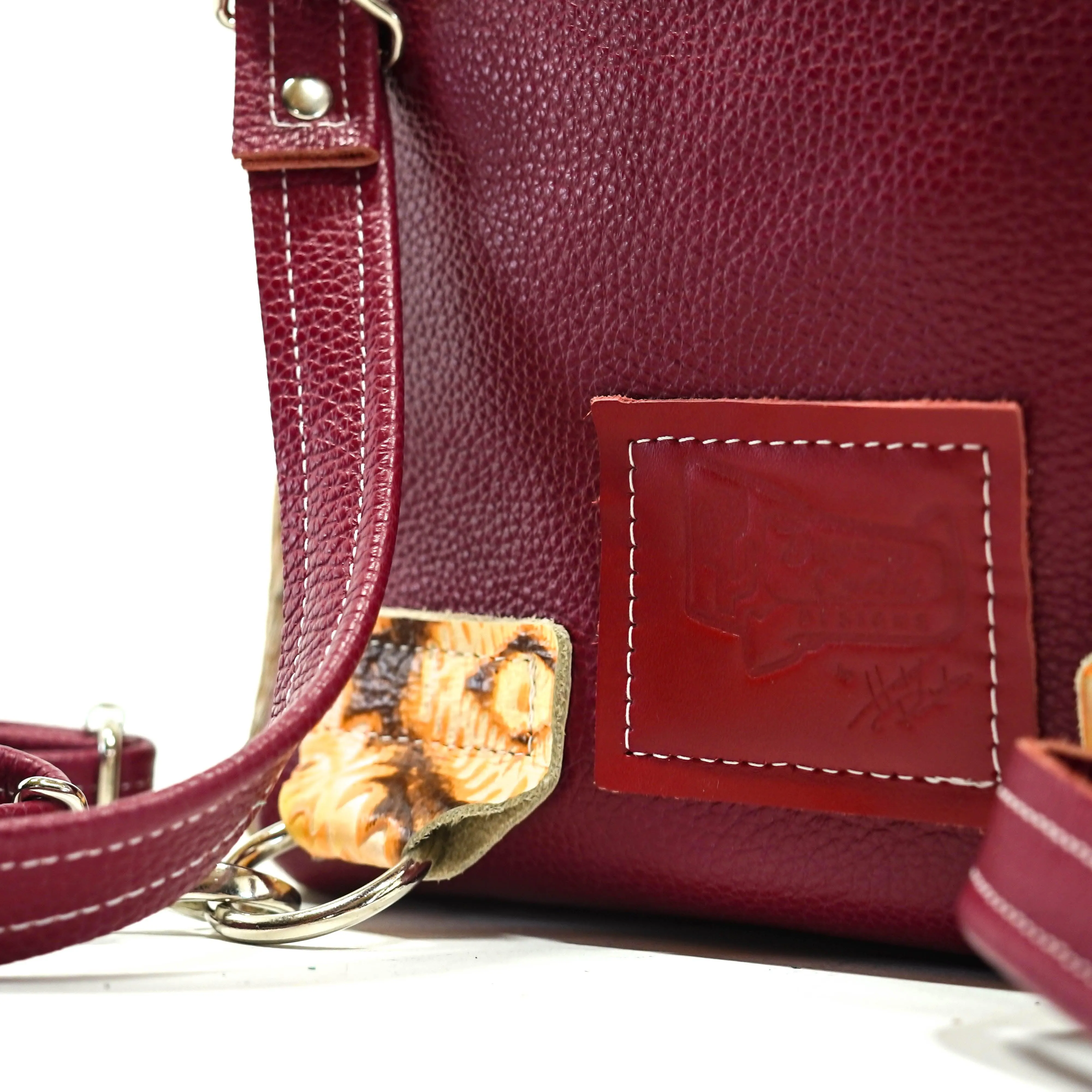 Mini Kelsea Backpack - Two-Tone Brindle w/ Moab Aztec