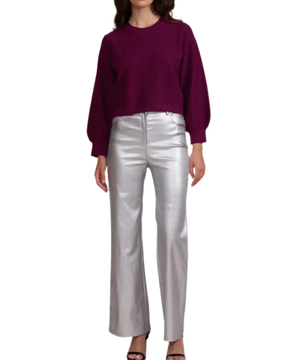 Molly Jean - Metallic Silver
