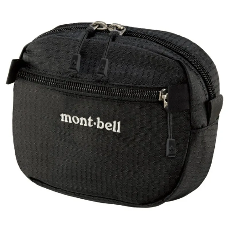 Montbell Belt Pouch 1L - CITRON YELLOW, DARK FUCHSIA