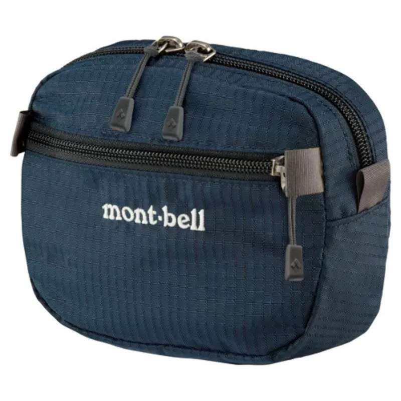 Montbell Belt Pouch 1L - CITRON YELLOW, DARK FUCHSIA