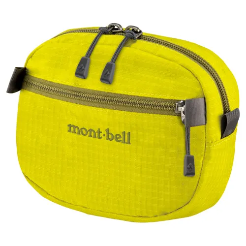 Montbell Belt Pouch 1L - CITRON YELLOW, DARK FUCHSIA