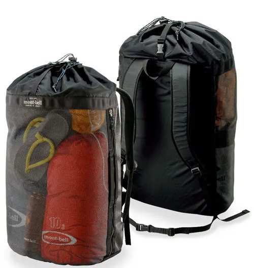 Montbell Mesh Gear Container Black - 35 Litres