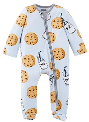 Mud Pie Blue Cookie Sleeper w/Zipper