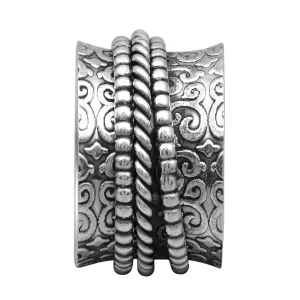 Multi Banded Spinner Ring