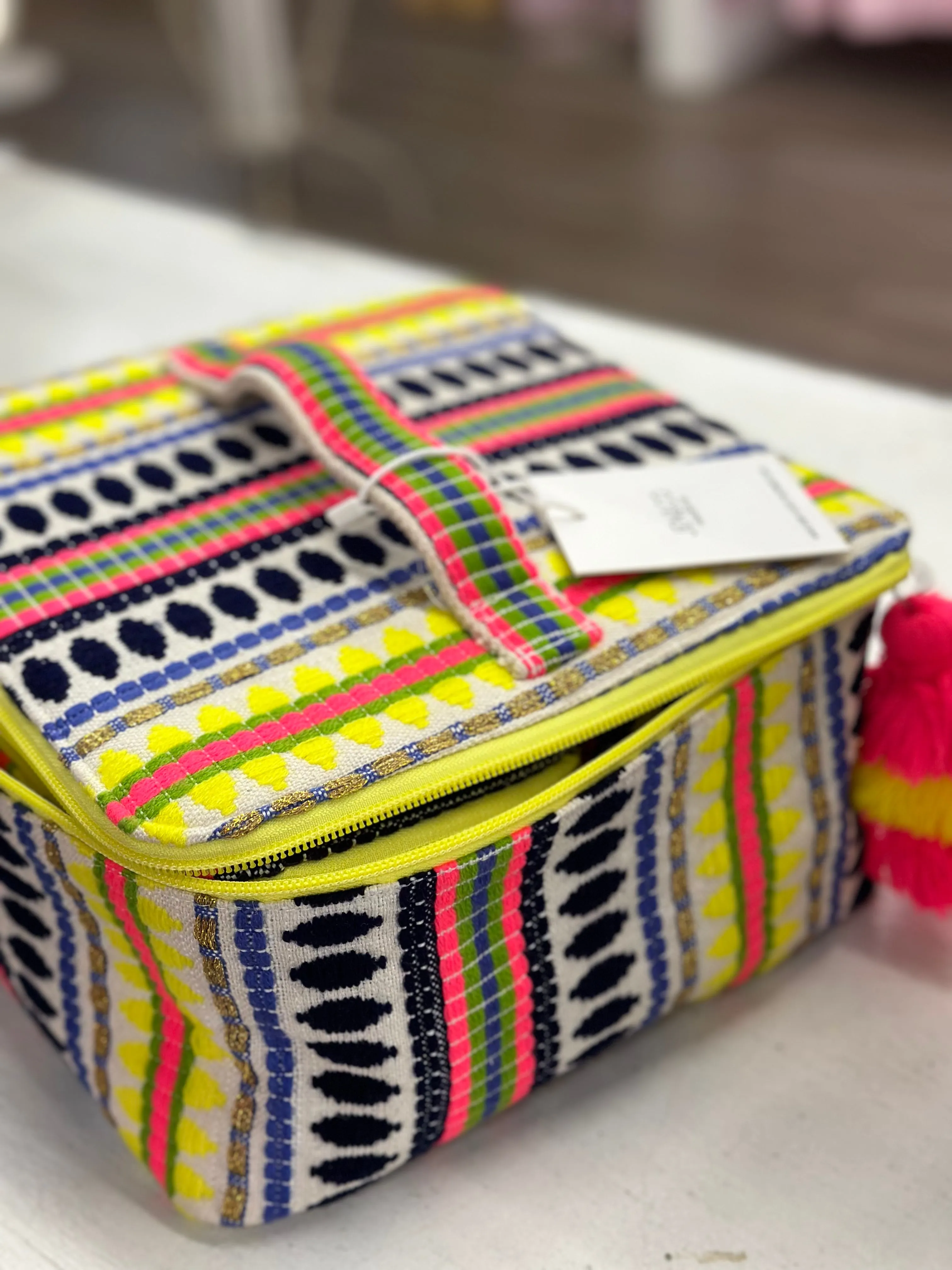 Multi Color Makeup Bag