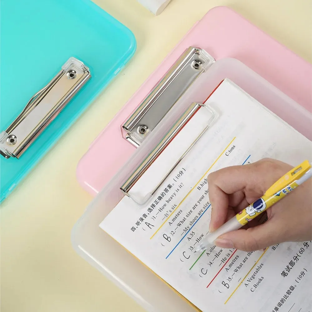 Multifunctional A4 Document Storage Box with Writing Board