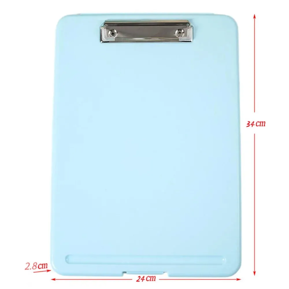 Multifunctional A4 Document Storage Box with Writing Board