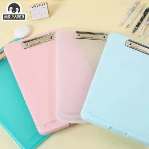 Multifunctional A4 Document Storage Box with Writing Board