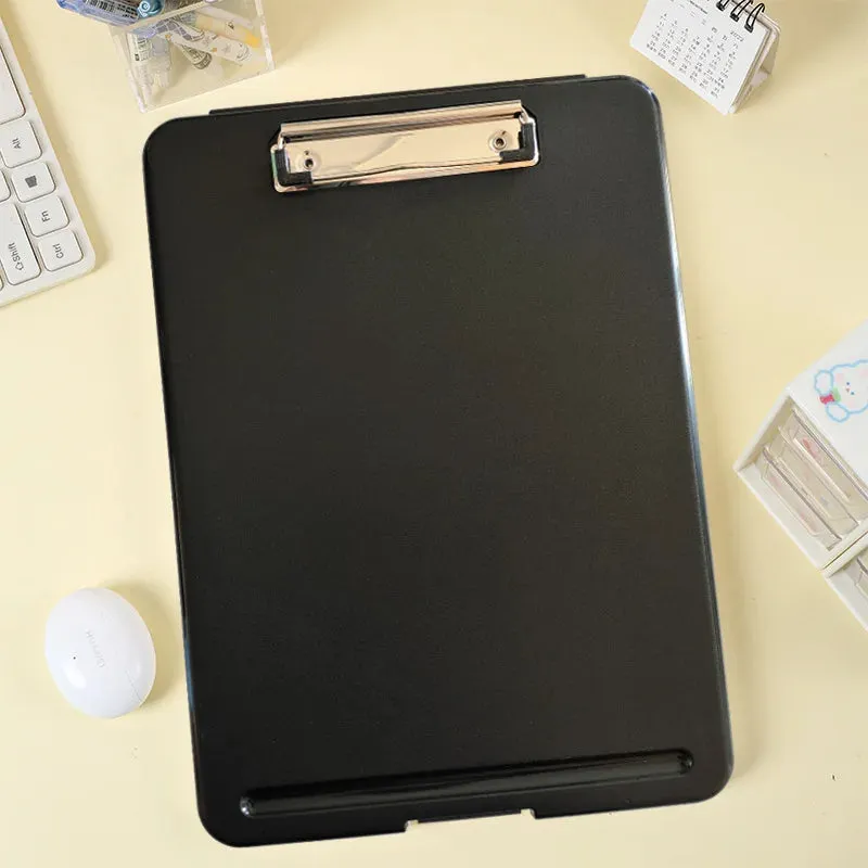 Multifunctional A4 Document Storage Box with Writing Board