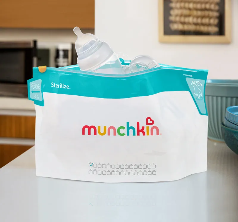 Munchkin Microwave Steriliser Bags 6Pk