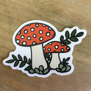 Mushroom Sketch Sticker
