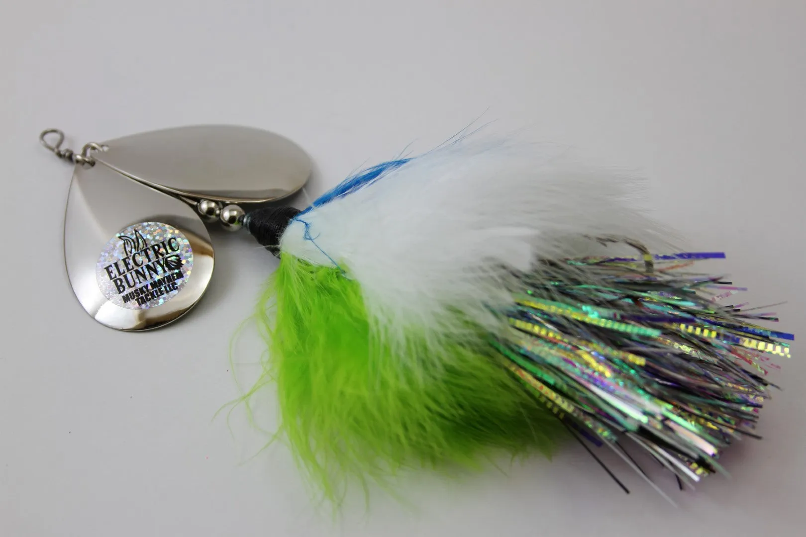 Musky Mayhem Electric Bunny Inline Spinner