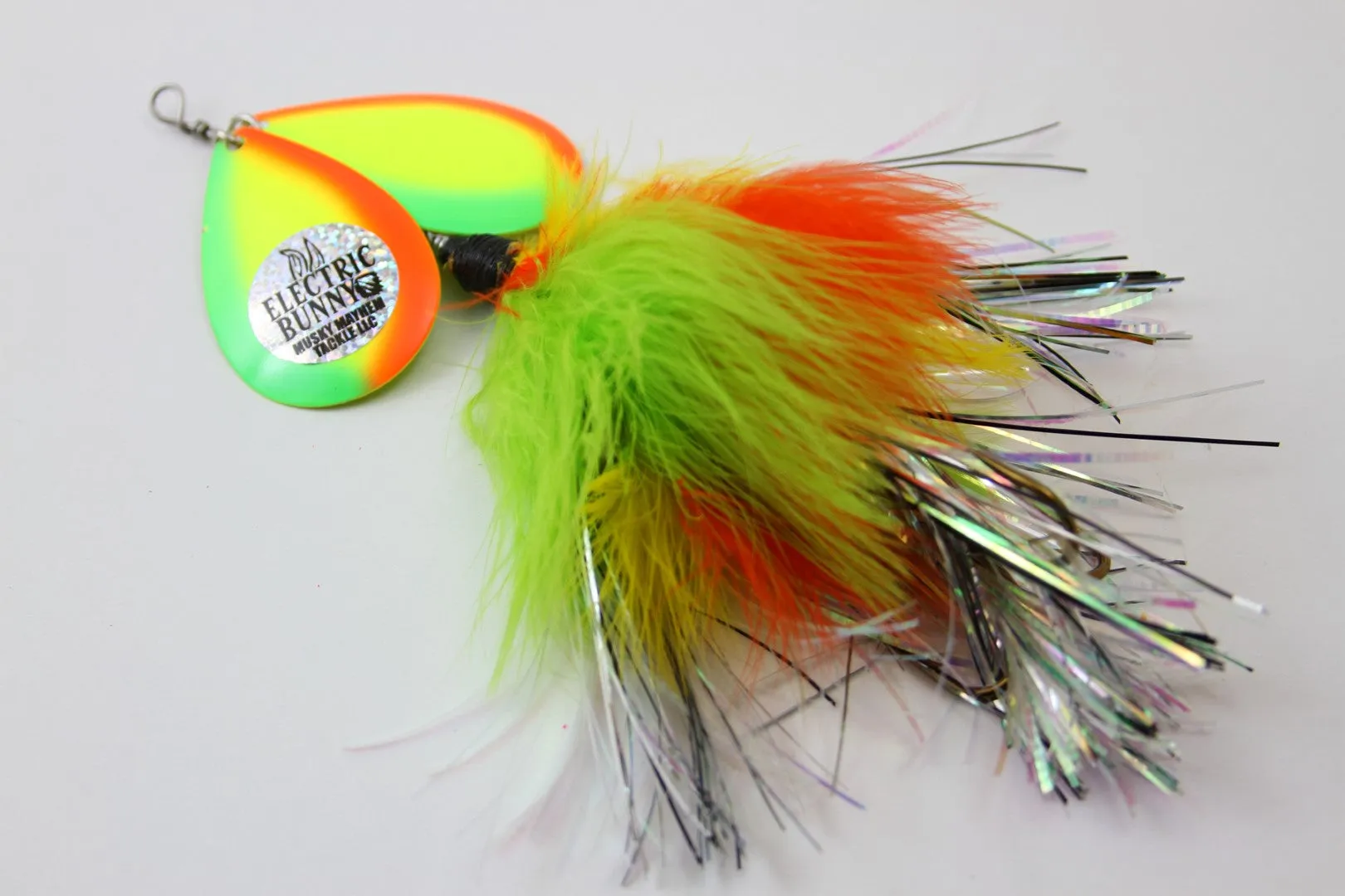 Musky Mayhem Electric Bunny Inline Spinner