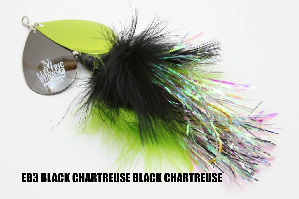Musky Mayhem Electric Bunny Inline Spinner