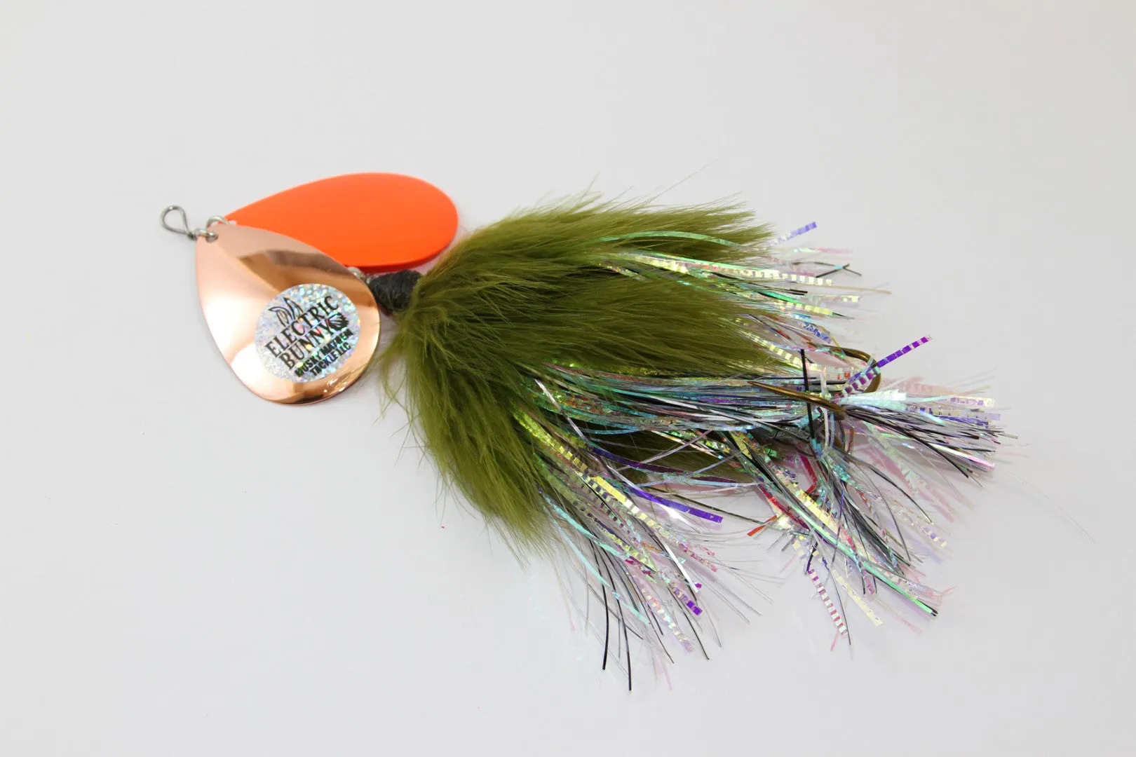 Musky Mayhem Electric Bunny Inline Spinner