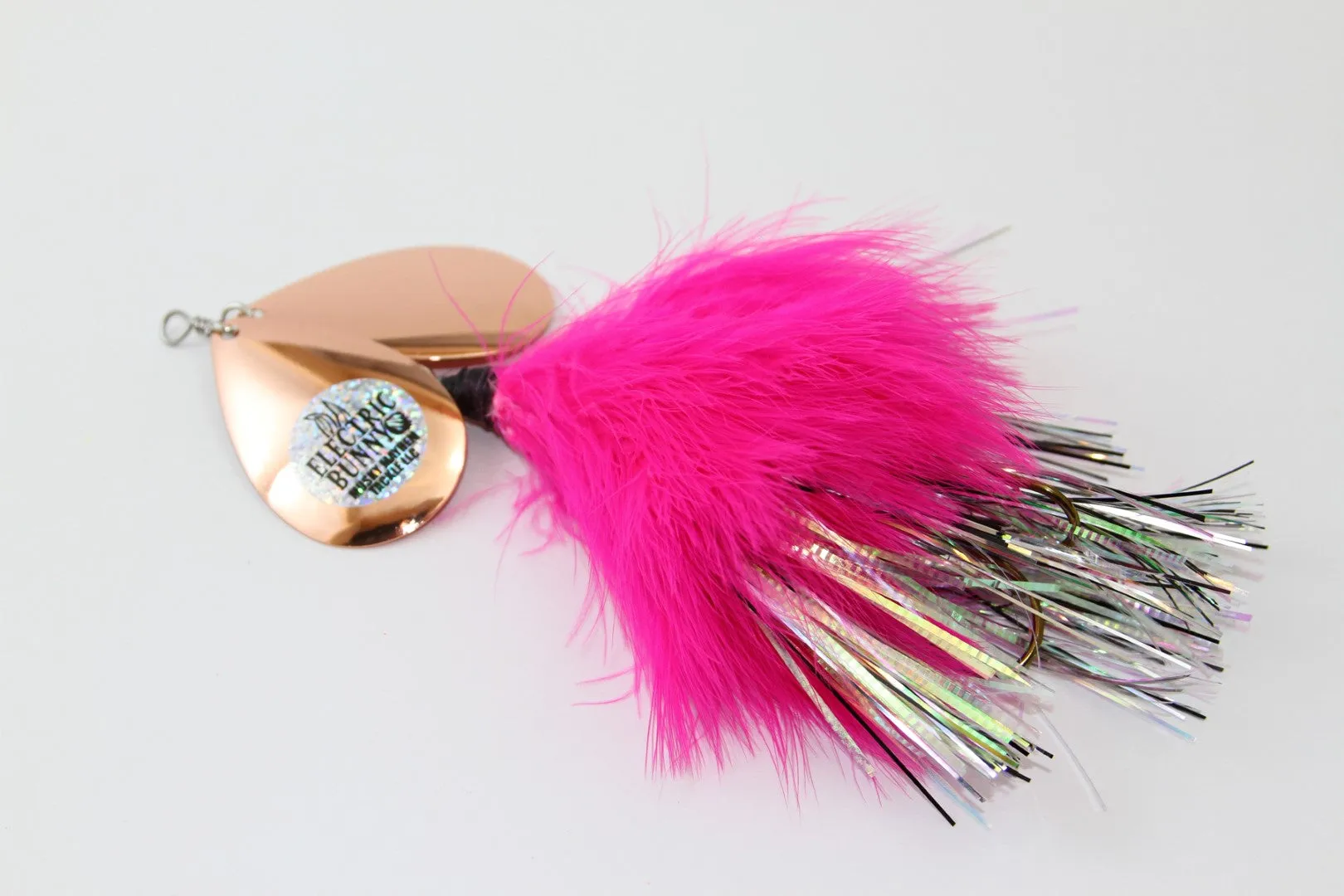 Musky Mayhem Electric Bunny Inline Spinner