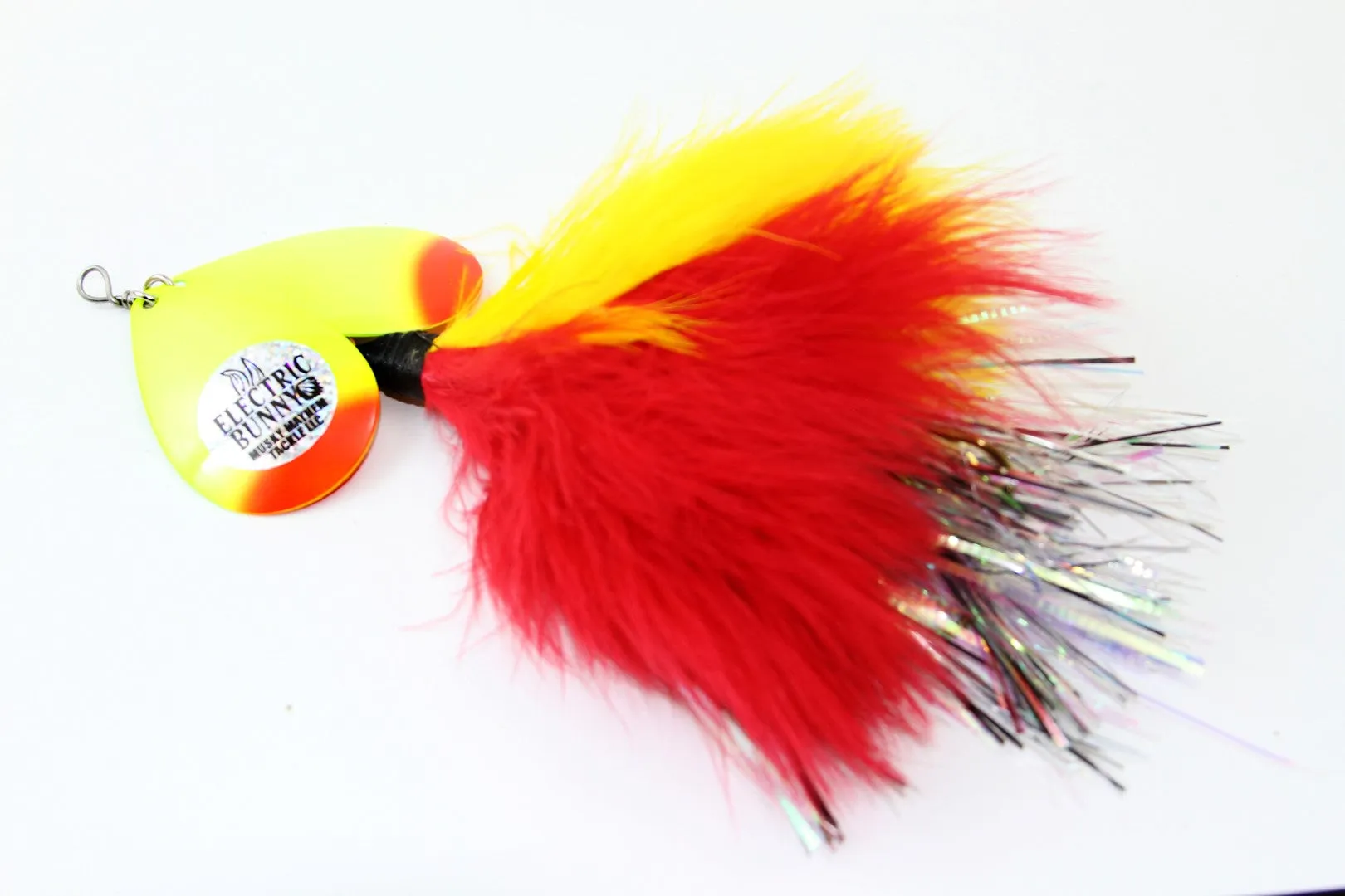 Musky Mayhem Electric Bunny Inline Spinner