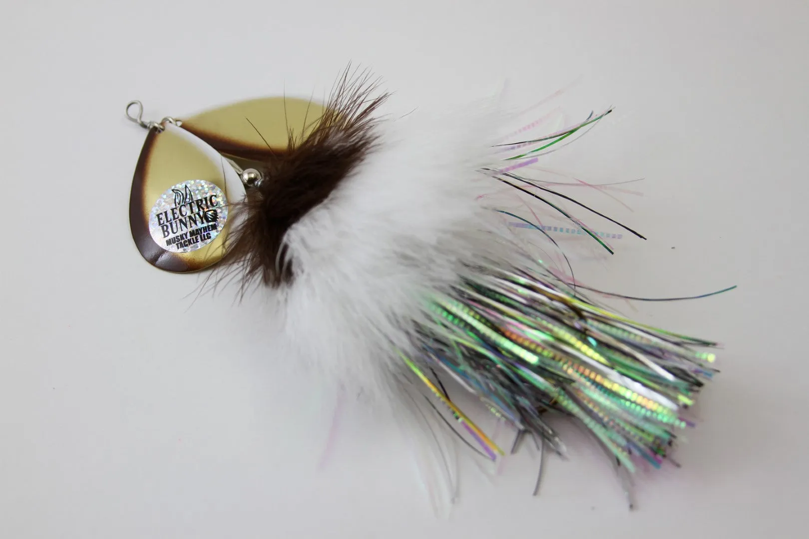 Musky Mayhem Electric Bunny Inline Spinner