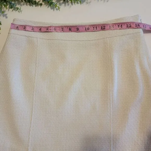 NEW Banana Republic Shimmer Tweed Skirt