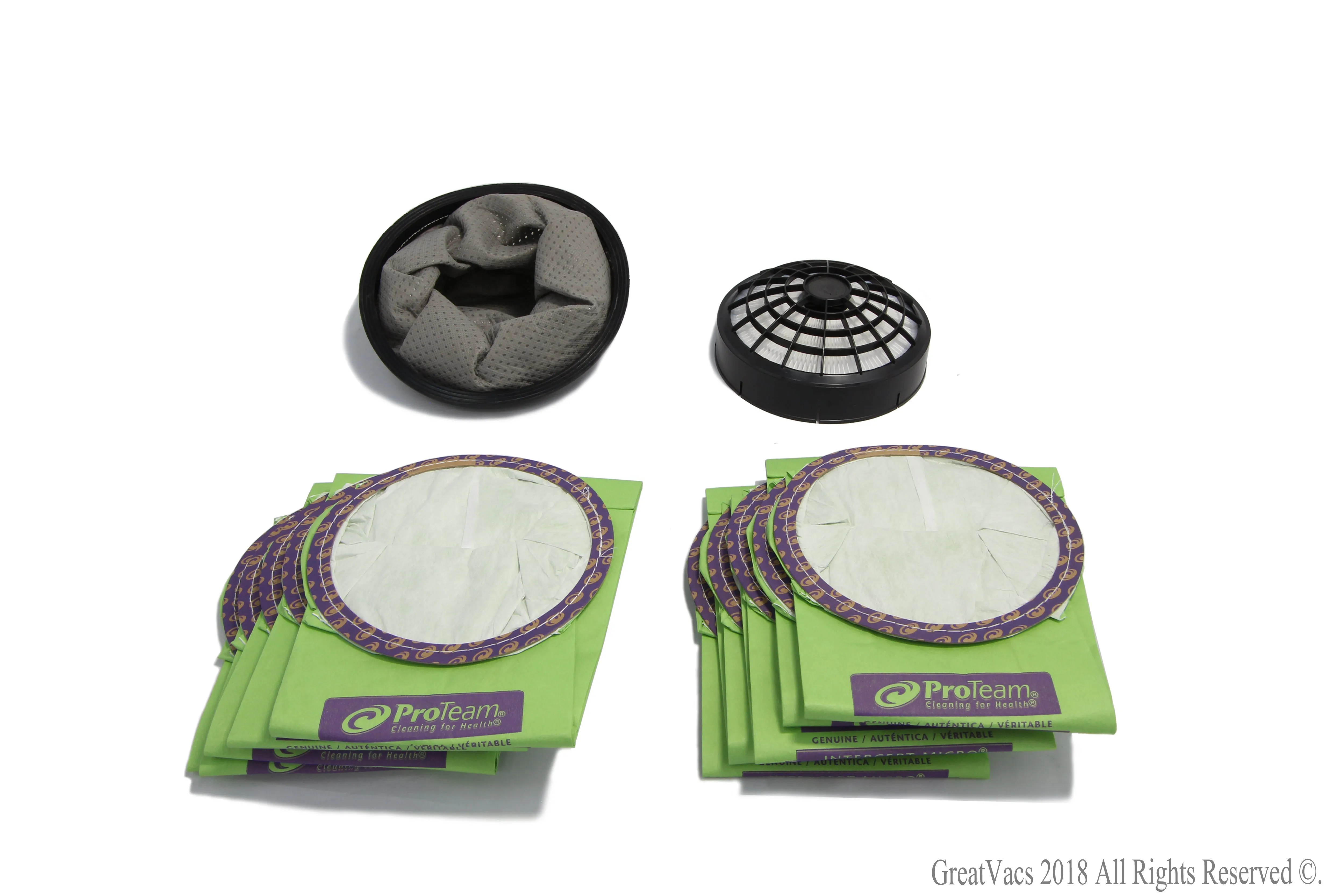 New Proteam Super Quarter Vac Maintenance Pack with 20 Bags