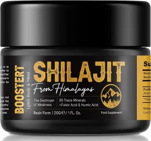 NEW Retails $50 BOOSTERT PURE SHILAJIT ESSENTIAL EXTRACT! Supported by evidence to increase energy levels, sexual health, and overall well-being BB: 10/03/26