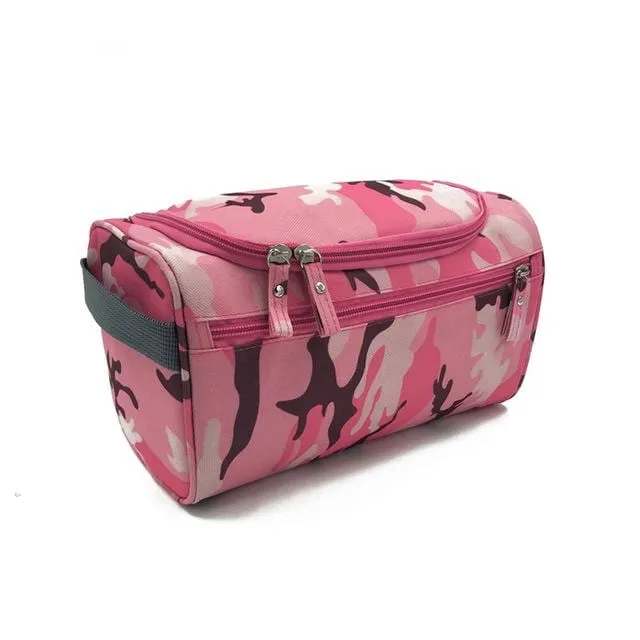 New Waterproof Men Hanging Makeup Bag Nylon Travel Organizer Cosmetic Bag for Women Necessaries Make Up Case Wash Toiletry Bag