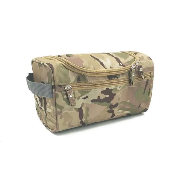 New Waterproof Men Hanging Makeup Bag Nylon Travel Organizer Cosmetic Bag for Women Necessaries Make Up Case Wash Toiletry Bag