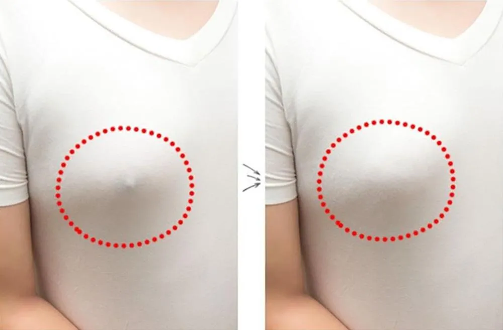 Nipple Cover Pair Reusable Self Adhesive Silicone Breast Nipple Cover