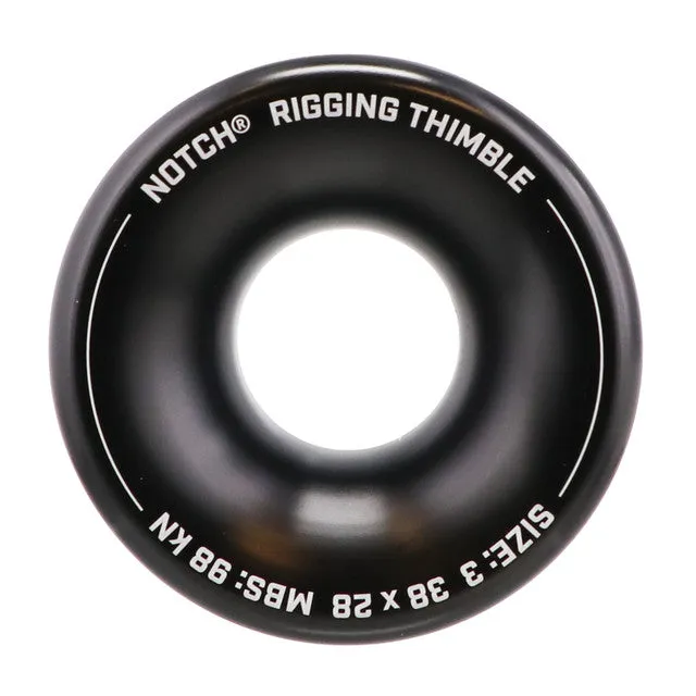 NOTCH HARD COATED RIGGING THIMBLE