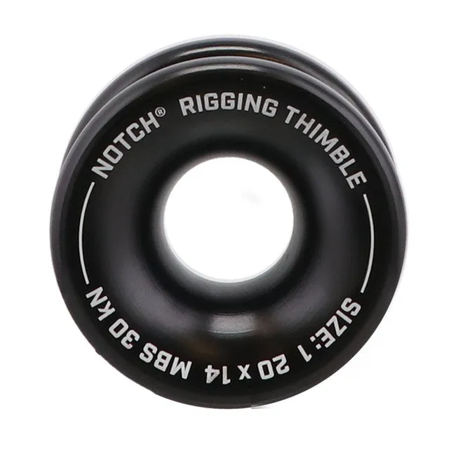 NOTCH HARD COATED RIGGING THIMBLE