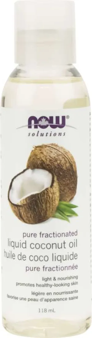 NOW Fractionated Coconut Oil 118ml