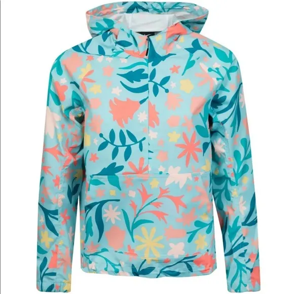 NWT Nike Sportswear Floral Repel Anorak Jacket