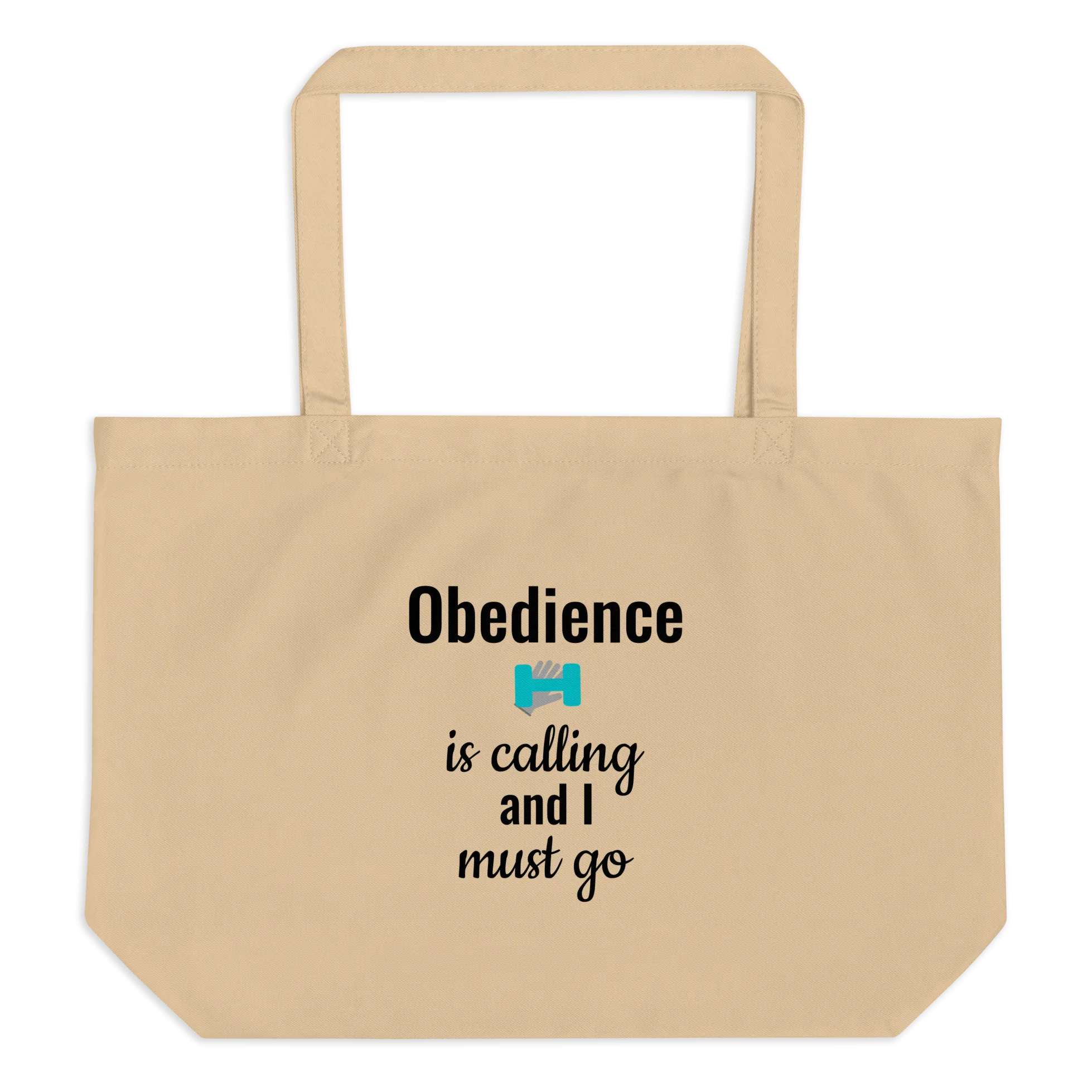 Obedience is Calling X-Large Tote/ Shopping Bags