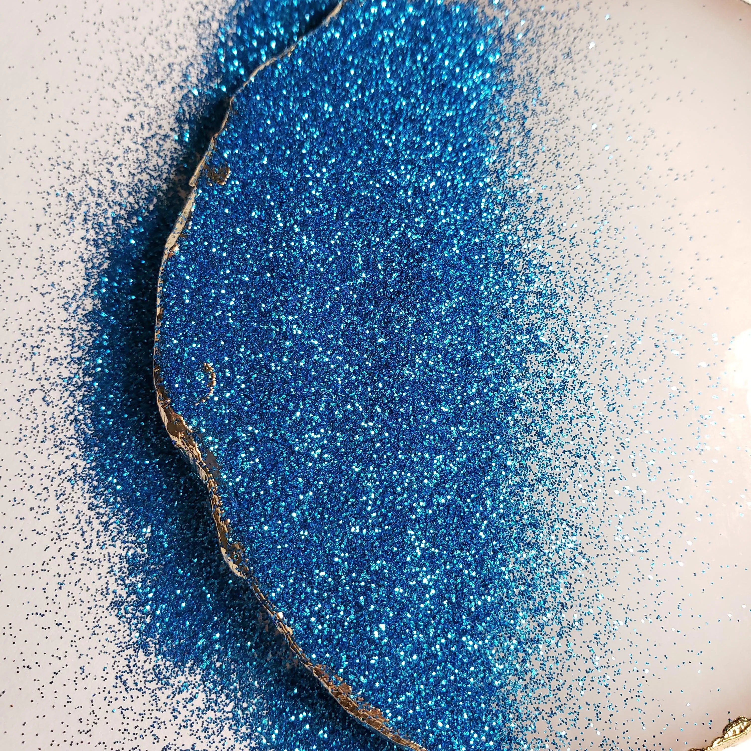 Ocean Blue Glitter